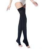 TZ COMPRESSION Thigh High Stockings for Firm Support 23-32mmHg