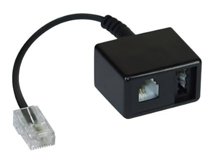 Unbekannt Diverse TAE Adapterkabel RJ45 St auf TAE-N & RJ11 Bu -