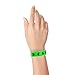 WristCo Green Frogs Tyvek Wristbands for Events - 500 Count - Comfortable Tear Resistant Paper Bracelets ID Wrist Bands for Concerts Festivals Admission Party Identification Tours