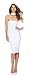 ALAIX Women's Off Shoulder Sleeveless Sexy Mini Bandage Party Evening Dress