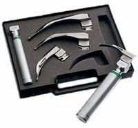 Fiberoptic Miller Laryngoscope Set