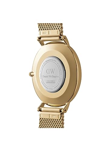 Daniel Wellington Classic 40mm Watch for Men, Evergold Black, Bracelet Type