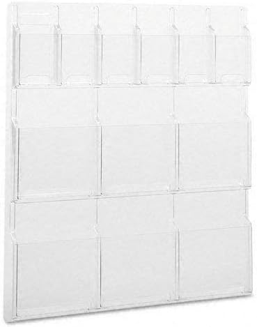 SAFCO Reveal A4/ DL Pocket Display - Clear, Transparent, A4/DL - Image 3