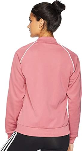 adidas Originals Women's Superstar Track Jacket, Trace Maroon, L