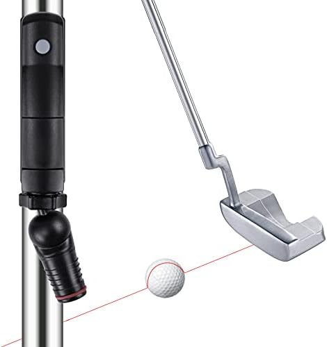 Golf Putter Laser Sight Pointer – Portable Putter Training Aim Corrector Improve Line Aids Tools and Trainer Practice Accessories Golf Putter Laser Sight Pointer – Portable Putter Training Aim Corrector Improve Line Aids Tools and Trainer Practice Accessories