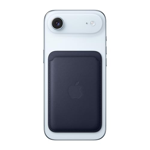 Portafoglio MagSafe in tessuto FineWoven per iPhone - Blu navy ​​​​​​​