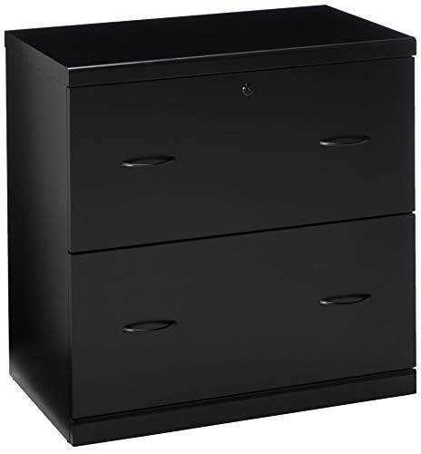 Amazon Com Z Line Designs 2 Drawer Lateral File Cabinet Black