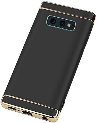 Sam S10e Case Compatible with Samsung Galaxy S10 e Phone Cases Matte Luxury Samsjng Glaxay S 10e Cover Gaxaly 10s e Galaxys10e Protective Skin Ultra Thin Slim Gs10e Bumper 5.8 inch (Black)
