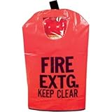 FIRE EXTINGUISHER COVER (With Window) for 10 to 20lb. Extinguisher, Medium 25 x 16 1/2 by BigDavesYardSale