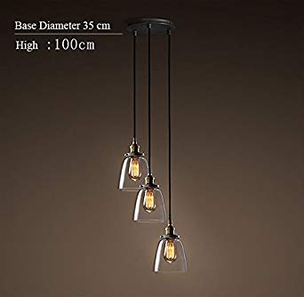 Fiesta Loft Pendant Light Vintage Pendant Lamp E27 Socket Indoor Lighting Pendant Lamp Loft/Bar/Dining Room Vintage Industrial Light