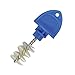 Bev Rite CB45X12 Faucet Hygiene Plug Brush (12 Pack), Small, Blue primary
