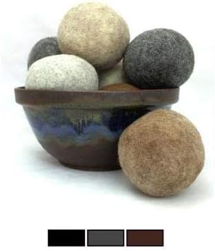 Join The Alpaca Revolution Fabric Softening Alpaca-Felted Dryer Balls - Set of 3