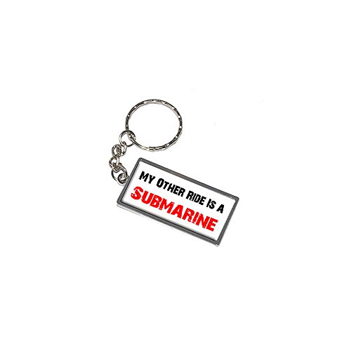 Graphics and More My Other Ride Vehicle Car Is A Submarine - Keychain Key Chain Ring