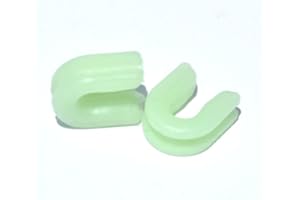 Catch All Tackle Glow Vinyl Thimbles 2.3mm / 5/64" 50 Pieces