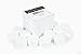 12 New, High Quality, White, 2 oz Cosmetic Jars, with Liners and Dome Lids