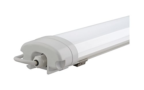 60cm LED Wannenleuchte Feuchtraumleuchte Kellerleuchte Deckenleuchte Lampe 18w|1500Lm|3000K warmweiss|IP65 Wasserdicht… – Bild 5