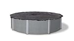 Blue Wave 24-ft Round Rugged Mesh Above Ground Pool Winter Cover