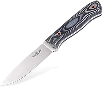 Amazon Brother F001 440c Flat Grind ナイフ Brother Knife アウトドア キャンプ ブッシュクラフト 野遊び 登山 家庭 切れ味良い バトニング フェザースティック アウトドア サバイバルナイフ アウトドア Micarta 持ちやすい 440c アウトドア ナイフ 薪割り ナイフ