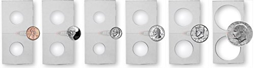 1 Coin+Flip+Assortment+Cardboard+Holders