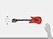 Rhode Island Novelty 24 Inch Rock Guitar Inflatables, One Dozen