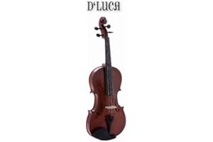 D'Luca DL-45010 Meister Ebony Fitted Beginner Violin Outfit 1/10