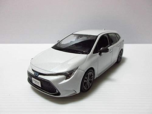 トヨタ カローラツーリング ホワイトパールクリスタルシャイン カラーサンプル ミニカー ディーラー特注品 店