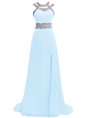 Jaeden Womens Perfect Beaded Chiffon Bridesmaid Prom Dress Formal Evening |  Desertcart Guyana