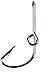 Eagle Claw 157AH Platinum Hat/Tie Clasp, Silver