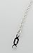 Maren Elena Alphabet Letter Pendant on 15mm Enamel Background with Austrian Crystal Halo