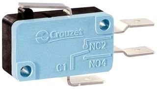 CrouzetSWITCH TECHNOLOGIES 831613C3.L Micro Switch, Plunger, SPDT, 10.1A, 250V