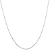 925 Sterling Silver Italian 1.2MM 1.3MM 1.5MM & 2MM Singapore (Twisted Curb) Chain Necklace