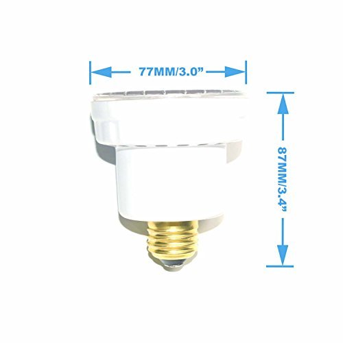 LAMPAOUS LED Pool Lights Bulb, RGB Muliti Color LED Spa Lights, E26 Base Par 56 Replacement Bulb 120VAC 15 Watt