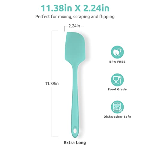 Heat Resistant Silicone Large Spatula UTaste 600ºF High Heat Flexible