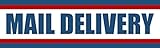 USPS Bumper Magnetic Sign. MAIL DELIVERY Carrier Magnet USPS - 3