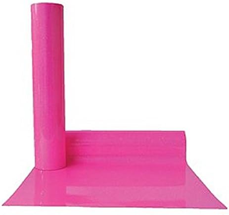 20" Glitter Heat Transfer Vinyl (1 Yard (3 Feet), Glitter Neon Pink)