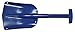 Lifeline Aluminum Sport Utility Shovel, 3 Piece Collapsible Design, Perfect Snow Shovel for Car, Camping and Other Outdoor Activities, Blue