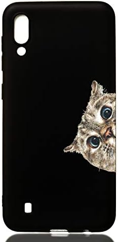 Ultra Thin Slim Gel Compatible with for Samsung A50,Transparent Clear Soft TPU Funny Cute 3D Flower Animal Cartoon Design Printed Drawing Flexible Silicone Bumper Protective Back Cover