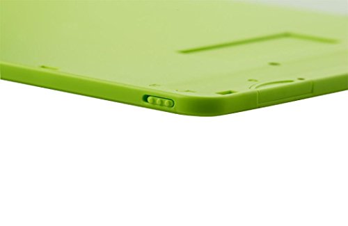 Dartphew Toys, Fashion Durable Versatile High Precision Writing LCD Color Paperless Memo Pad Tablet Writing Drawing Graphics Board For Kids Business Designers(Stylus Clip Included) (10inch, Green)