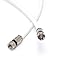 THE CIMPLE CO Coaxial Cable, 100 FT, RG6, Coax, TV Wire, Flexible, Indoor/Outdoor, Cable for High-Speed Internet, Dual Shielded, CATV, UV Resistant, CL2 Rated, 30 Meters, White