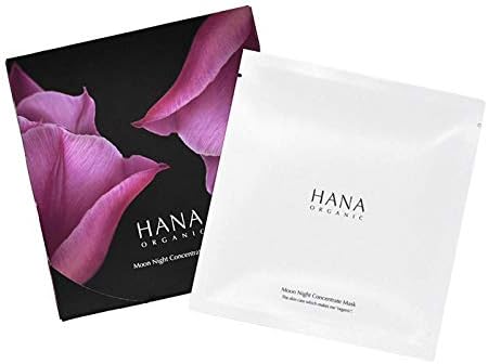 HANA ORGANIC ムーンナイトコンセントレイトマスク パック(天然育菌成分配合)20mL×4枚 31 j%2B6WmnJL. AC SY450 HANA ORGANIC ムーンナイトコンセントレイトマスク パック(天然育菌成分配合)20mL×4枚