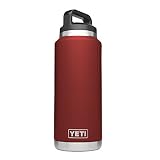 YETI Rambler 36oz Vacuum Insulated Stainless Steel Bottle with Cap (Stainless Steel) (Brick Red)