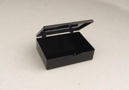 Stellar Scientific Western Blot boxes, Polystyrene 3 1/2 x 2 9/16 x 1in. 8.9 x 6.5 x 2.5cm 5/PK (Black)