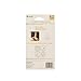 VELCRO Brand for Fabrics | Permanent Sticky Back Fabric Tape for Alterations and Hemming | Peel and Stick - No Sewing, Gluing, or Ironing | Pre-Cut Ovals, 1 x 3/4 inch, White - 16 Sets