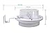 3 Led solar powered bright wireless landscape Light by Cozypony water resistant for Fence Gutter outdoor garden wall pathway with switch