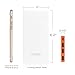 Lumsing Universal 10000mAh External Power Bank - White
