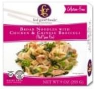 FEEL GOOD FOODS Entre Noodle with Chicken and Broccoli, 9 Ounce (Pack of 8)