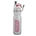 O2COOL ArcticSqueeze Insulated Mist N' Sip Squeeze Misting Water Bottle, 20 oz, Magenta