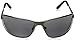 Harley-Davidson HD502 Safety Glasses with Silver Matte Frame and Gray Tint Hardcoat Lens
