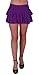 Amber Neon Ruffle Short Club Party Slinky Skirt Medium / Large