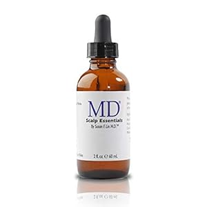 MD Scalp Essential Serum – Hair Treatment Formula for Dandruff, Hair Loss, Scalp-Itch – Infused with Mandelic Acid…